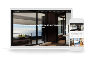 响应式简约门窗家具装饰定制公司织梦网站模板