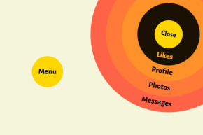 css3动画圆形导航菜单js特效代码