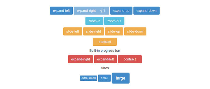 jQuery+CSS3鼠标点击按钮加载动画特效