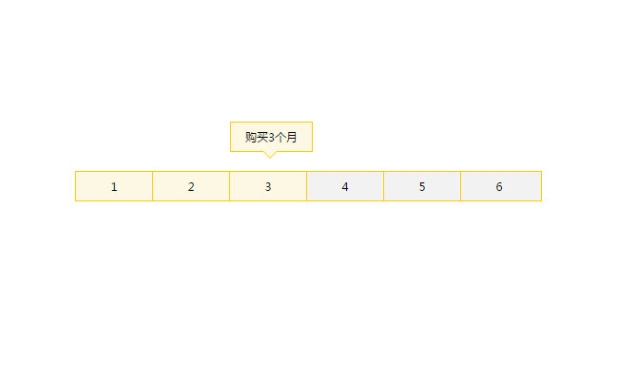 jQuery点击选择购买年份月份日期代码