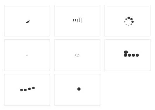 纯css3手机页面loading加载动画代码