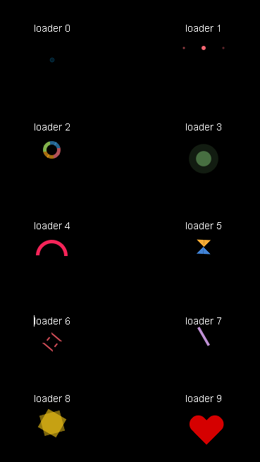 css3 loading页面加载图标动画特效