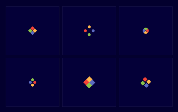 纯css3谷歌loading图标加载动画特效