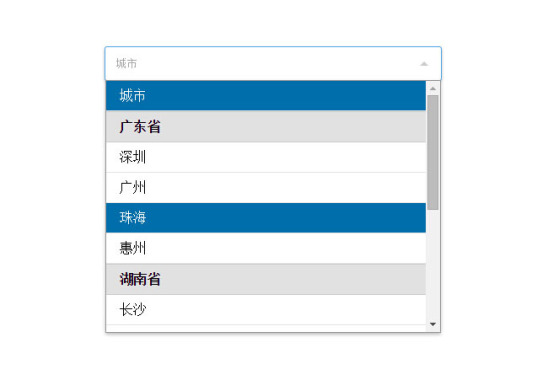 jQuery下拉查询筛选插件Combo Select