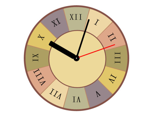 css3罗马数字指针时钟js代码