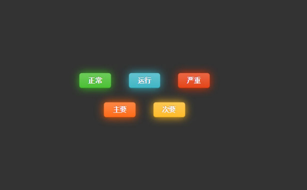 CSS3发光按钮特效代码