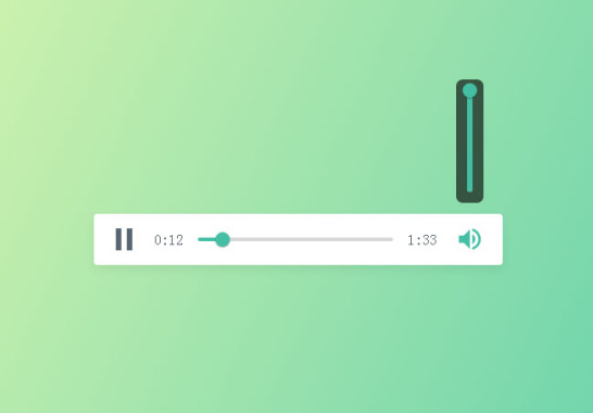 html5简洁扁平化音乐播放器代码