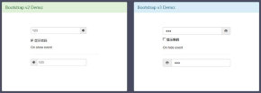 Bootstrap用户输入密码显示隐藏代码