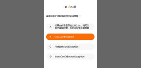 HTML5手机移动端答题卡切换代码