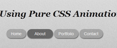 jquery+css3圆角动画导航