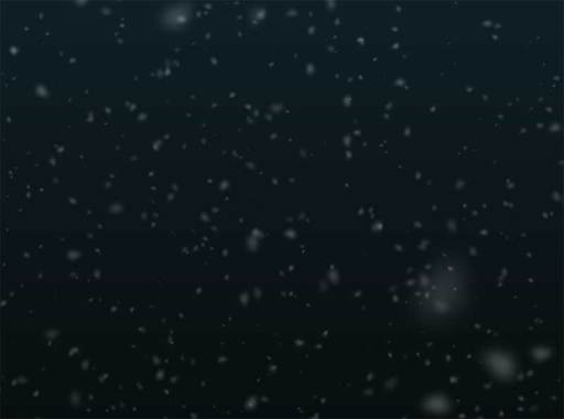 WebGL 3D雪花飘落场景动画特效