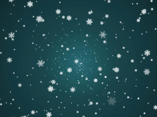 html5 canvas散开变大雪花动画特效