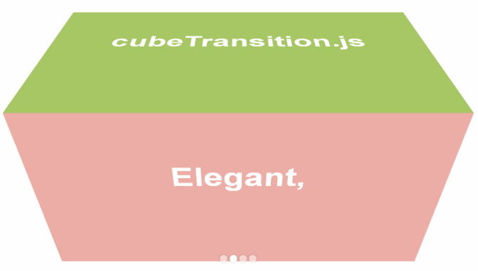 jQuery支持手机全屏页面3D翻转切换效果