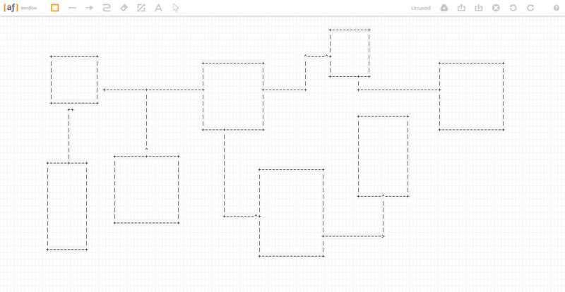 html5在线可视化流程图简易绘图工具代码