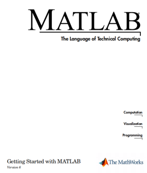 MATLAB 入门手册 英文PDF