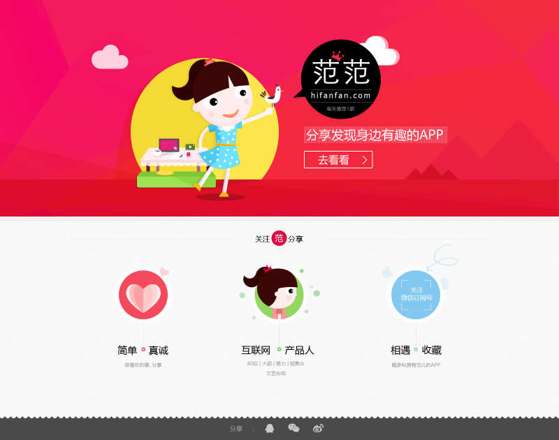 html5 css3范范说手机app应用介绍单页动画模板源码下载