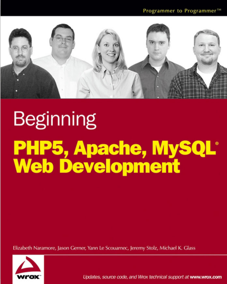 PHP Apache和MySQL 网页开发初步 英文PDF