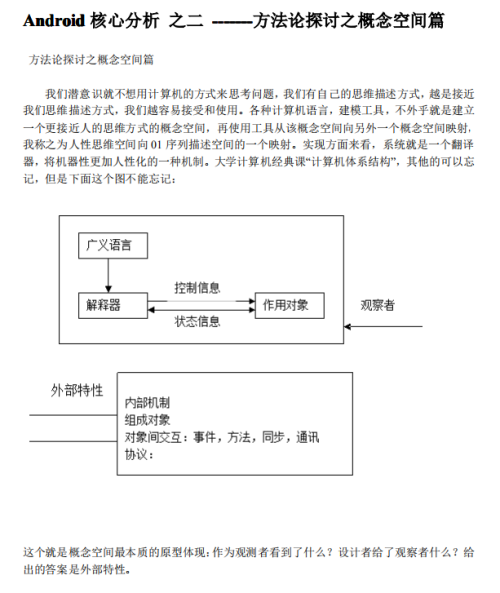 Android核心分析 中文PDF