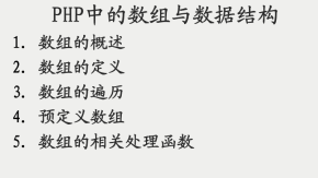 PHP中的数组与数据结构 PDF