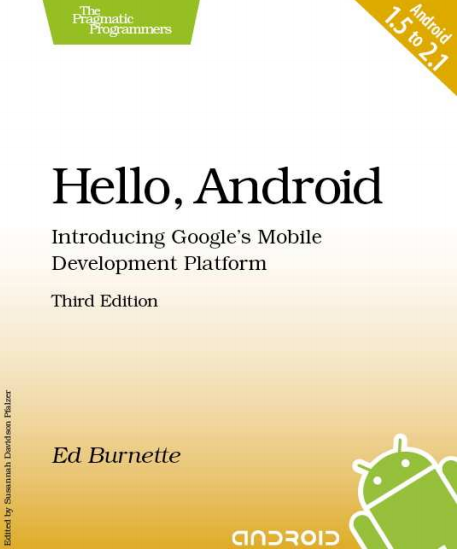 android 开发书籍 Hello Android 3rd Edition 英文PDF