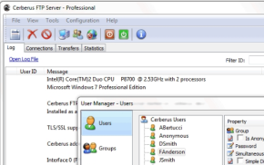 CerberusFTP Serverv9.0.3.1for32