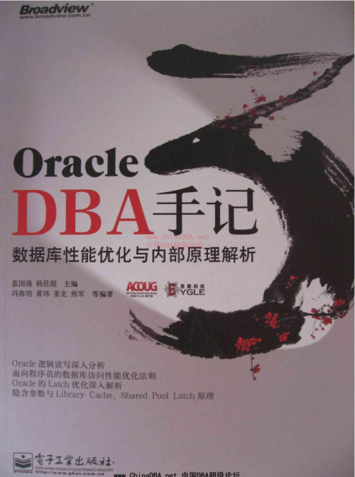 Oracle DBA手记3：数据库性能优化与内部原理解析