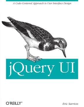 jQuery UI开发指南 （Eric Sarrion） 英文PDF