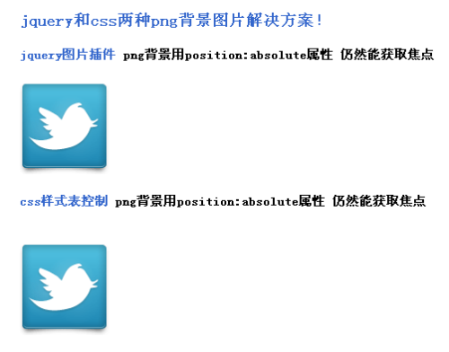 jquery图片插件与css样式表IE6 png背景图片透明