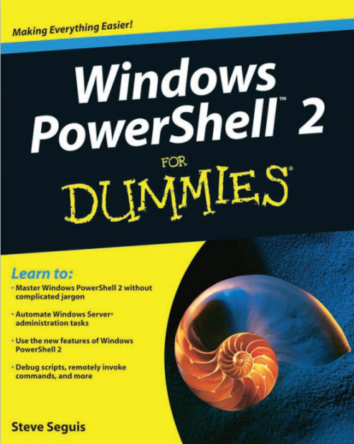 Windows PowerShell 2 For Dummies 英文版