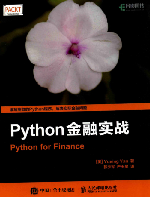 Python金融实战 中文pdf