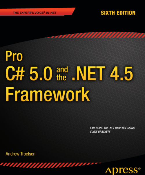 Pro C# 5.0与.NET 4.5高级程序设计（第6版） 英文pdf