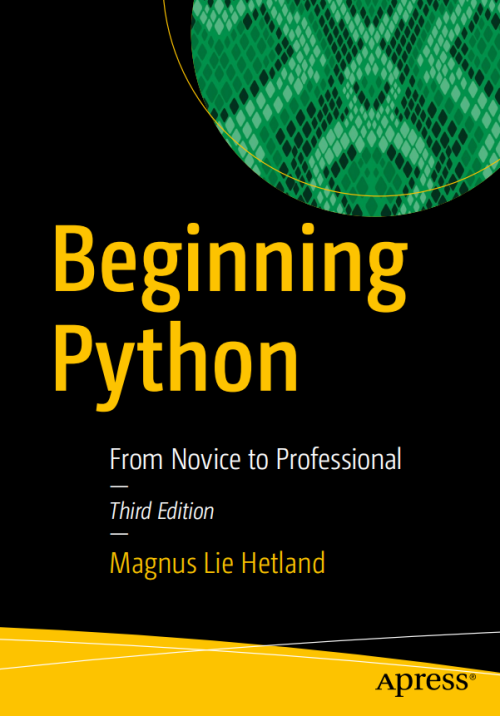 Python基础教程第3版 英文原版pdf