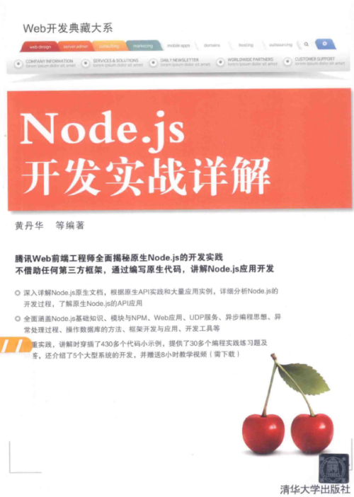 Web开发典藏大系：Node.js开发实战详解 （黄丹华） 中文pdf