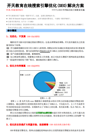 开天教育在线搜索引擎优化（SEO）解决方案pdf