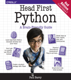 Head First Python（第2版） 英文原版pdf