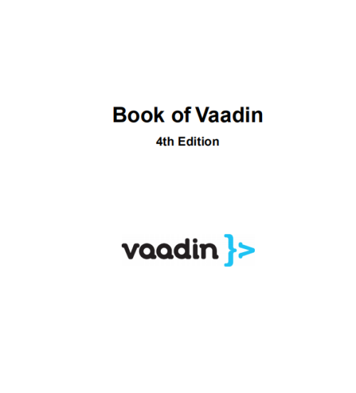 Book of Vaadin 第四版 英文pdf