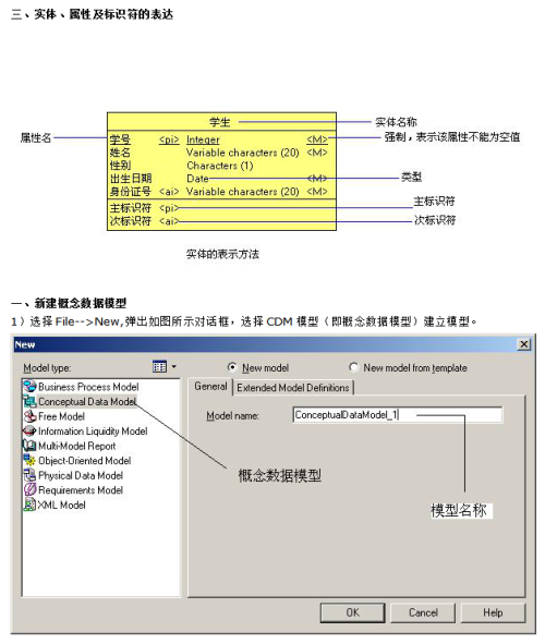 PowerDesigner简单教程 中文