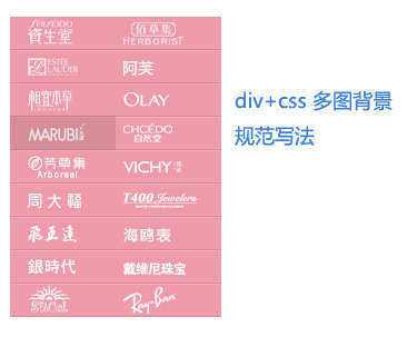 div+css教程A标签属性hover背景图片透明度显示