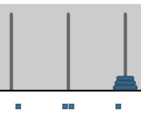 益智汉诺塔小游戏源代码