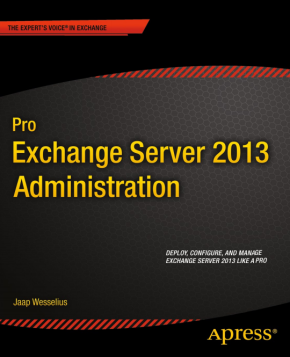 Pro Exchange Server 2013 Administration 英文PDF