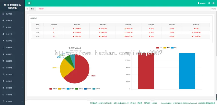 双轨直销系统，带手机版双轨直销源码，2019年全新开发