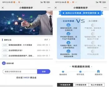 2023小微企业年报服务系统/小微服务助手系统电销年报系统企业年审企业年报申请管理