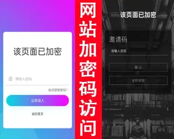 网站加密码访问页面源码输入密码访问网站邀请码访问网站密码打开网站输入密码跳转网址