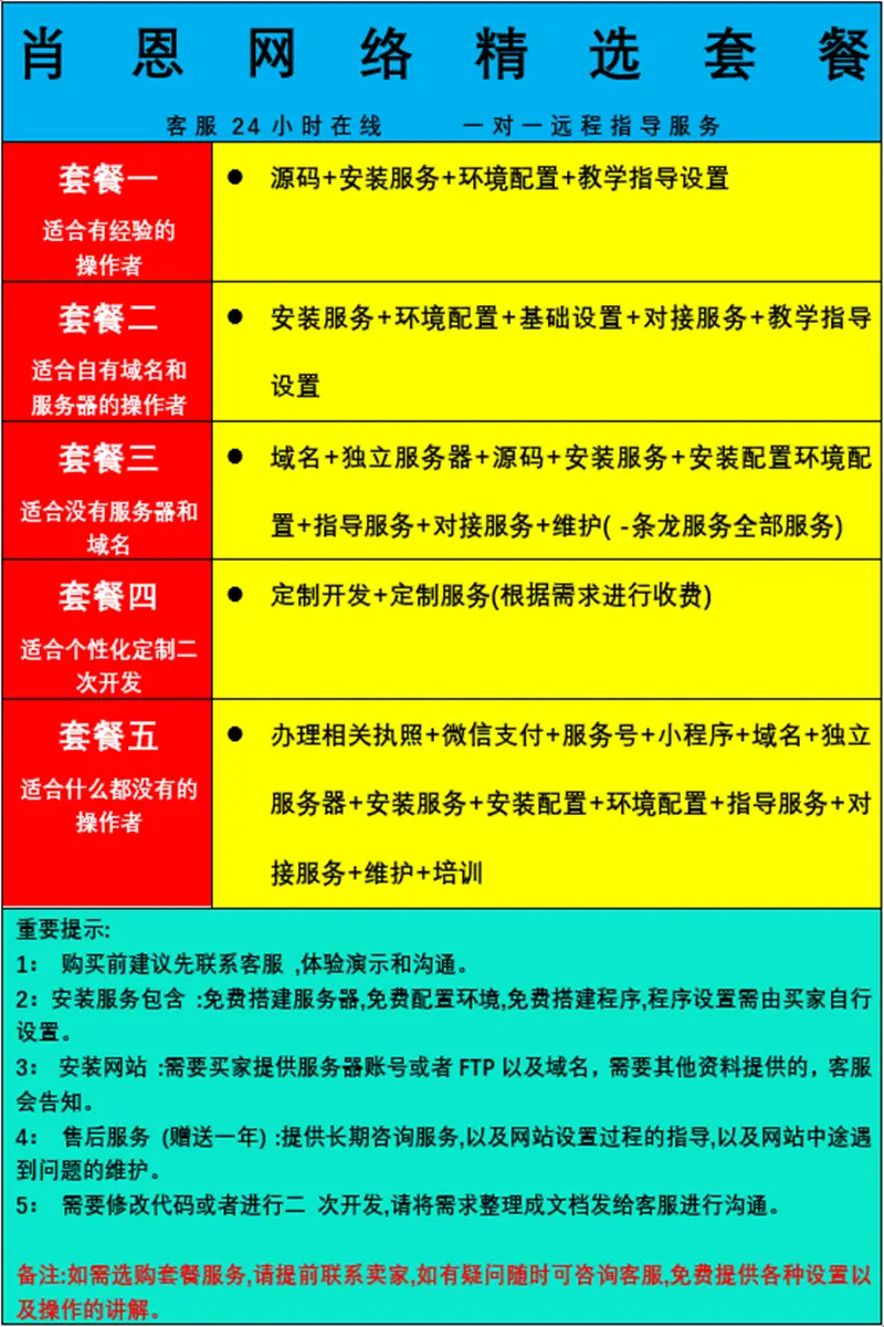 （包搭建）（包售后）餐饮连锁扫码点餐外卖自提系统微信小程序源码