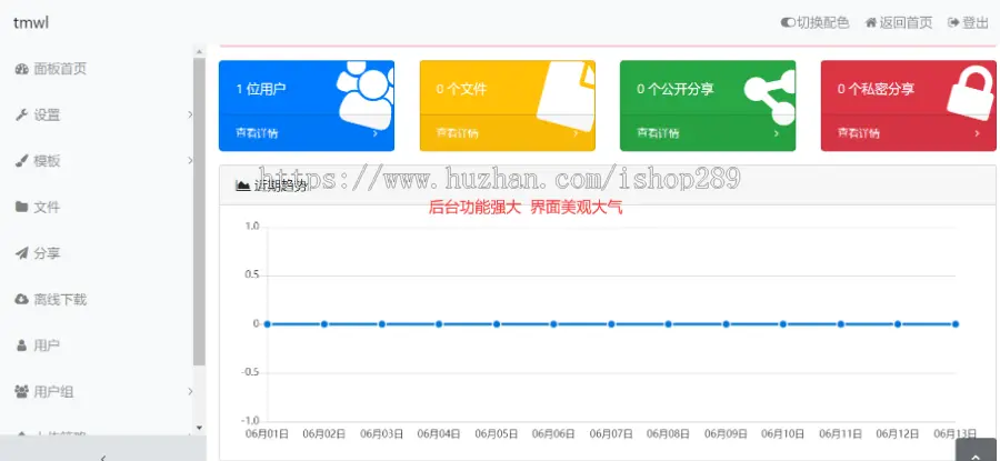 【网盘源码】新版强大多用户共享云盘系统源码仿百度网盘网盘源码在线文件管理上传下载