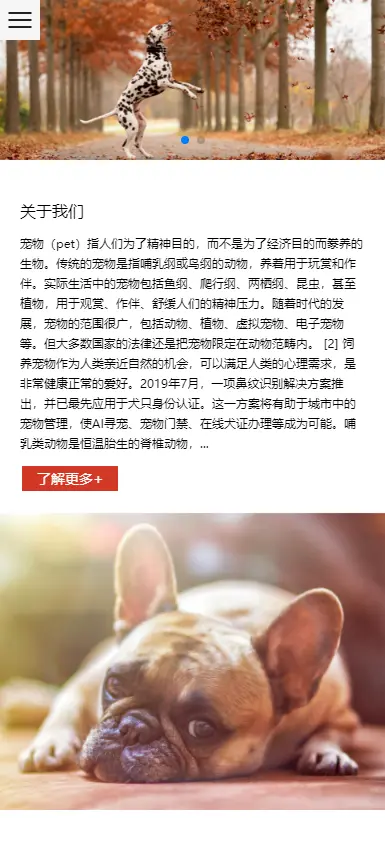 网站源码PHP模板宠物零食网站源码pbootcms模板 自适应手机端