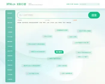 排行榜，各种排名榜单的一站式网站（双端模板+海量数据）