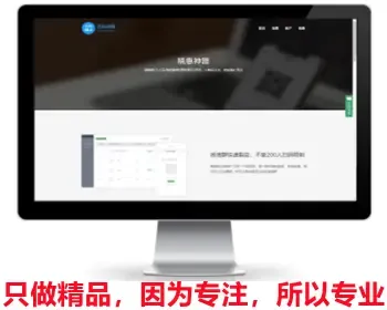 软件应用/实用工具简洁大气精品官方网站单页,产品推广宣传引导展示页面,搭建简单