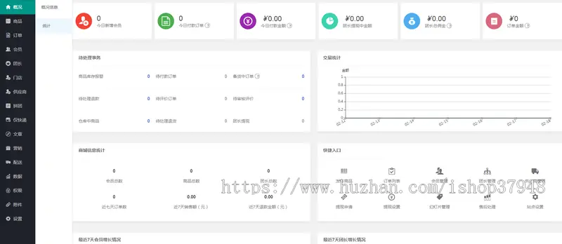 （长期更新）社区团购程序生鲜配送小程序直播电商系统多商户分销团购