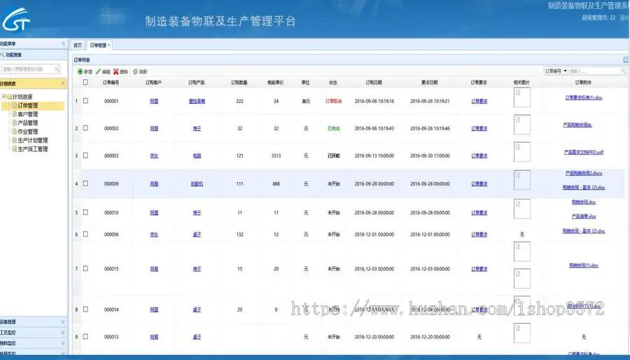 源码名称:JAVA制造装备物联及生产管理（ERP）系统源码00331
开发语言